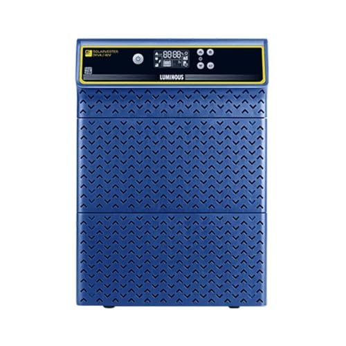 Image of Luminous Solarverter PRO 5KVA / 48V MPPT Solar Inverter for Home, Office, and Shops (2-Year Warranty, Blue); with WiFi Remote Monitoring Device