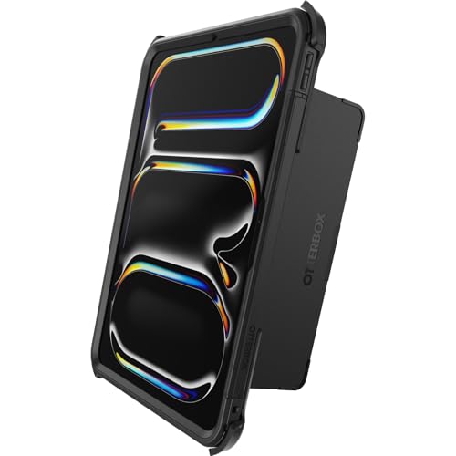 Image of OtterBox Defender Series Case for iPad Pro 11-inch (M4 and M5) - Black | Ultra-Thin, Protective Minimalist Phone Case for Samsung Galaxy, Wireless Charging Compatible, Sleek, Pocket-Friendly Design