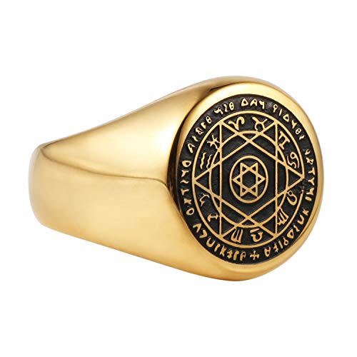 Encuentra la mejor selección de Anillos sellos hombres - los mas comprados. 23 Imagen adicional