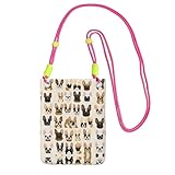 Photo Gallery esnaiuvcd i love french bulldog print carry a mobile phone bag diagonally, crossbody bag, adatto per trasportare il cambiamento del cellulare, ecc, fucsia, taglia unica Photo Gallery esnaiuvcd i love french bulldog print carry a mobile phone bag diagonally, crossbody bag, adatto per trasportare il cambiamento del cellulare, ecc, fucsia, taglia unica