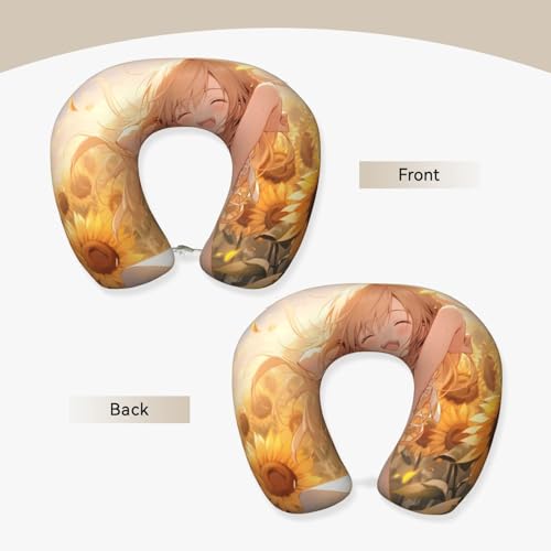 Almohada cuello espuma viscoelástica tamaño único miniatura 3