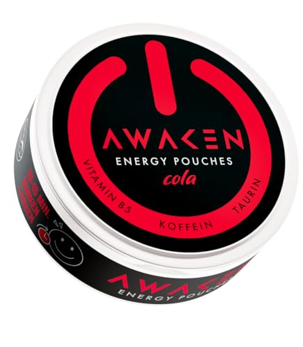 Awaken Energy Pouches | Cola | 5 x 20 Pouches