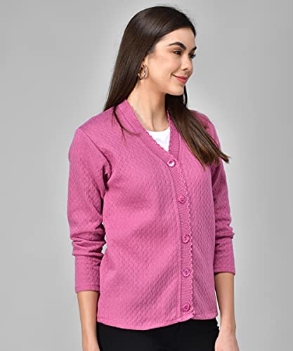 Image of eKools Women's Winterwear Woolen Sweater Cardigans