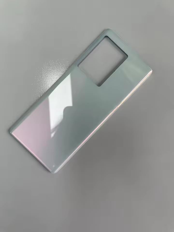 YOOOKOOO Compatible Rear Back Cover for ZTE Nubia Z50 NX711J – Battery Door Housing Replacement Part (Black No Lens)