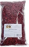 Senza zucchero L\'AGRESTE - BACCHE DI GOJI (Goji berry) Naturali, senza zucchero, confezione sottovuoto salvafreschezza. Alta Qualità Confezione da 1 Kg