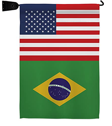 Bandera de la amistad de la Copa del Mundo de Brasil, Estados Unidos, decoración del hogar, decoración del hogar, patio, porche, césped, jardín, decoración al aire libre, tapiz, letreros de patio,
