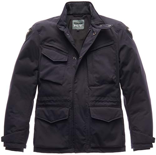 Veste textile de moto d'hiver Blauer Ethan contre le froid en L