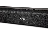 Denon DHT-S217 2.1 Soundbar mit Dolby Atmos, integrierten Subwoofer, Bluetooth, 4K UHD, und HDMI ARC, Schwarz – Ansicht 1