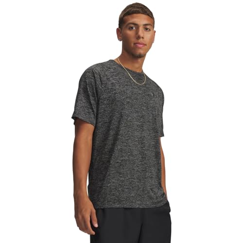 Under Armour UA Tech 2.0 SS Tee, T-Shirt Uomo, Gray (002)/Black, XL