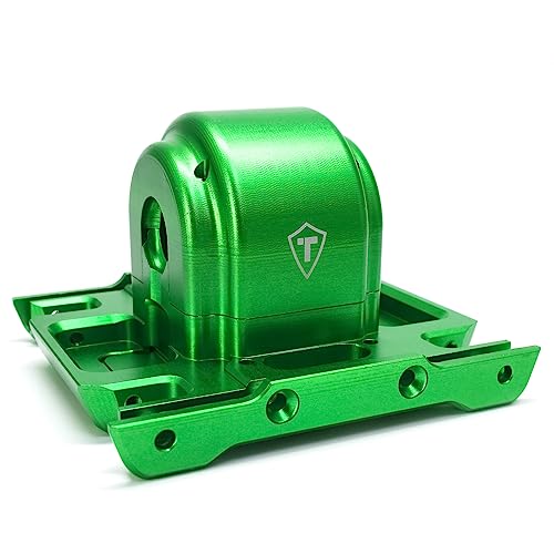 Évitez la casse avec le boîtier de boîte de vitesses LMT Monster en alu vert