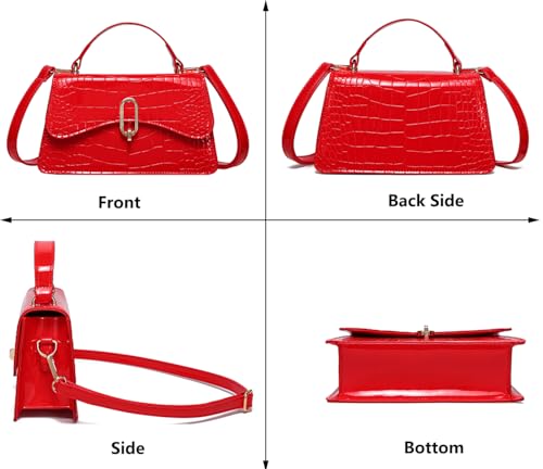 Image of Mini Crossbody Bag for Women, Cute Mini Purse, Ladies Small Top Handle Satchel, Trendy Daily Clutch Purse