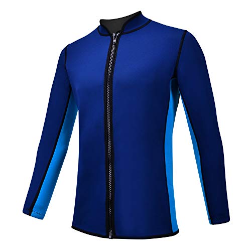 REALON Wetsuits Top Jacket Vest Mens Women 2mm Neoprene Long Sleeve/3mm Sleeveless Shirt