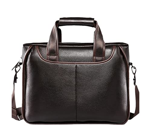 Mallette vintage en cuir homme : rangez vos dossiers dans cette valise marron