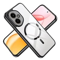 Tieeyivv Magnetische Hülle für Honor 400 5G Case für Magsafe,Cover Dünne Flexibles Silikon + PC Acryl Rückseite Schutzhülle Stoßfeste Ultraflaches Hybrid-Design Case – Ansicht 1