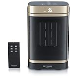 Brandson - Heizlüfter mit Fernbedienung - Preisträger - ECO Modus energiesparend leise - 2 Stufen...