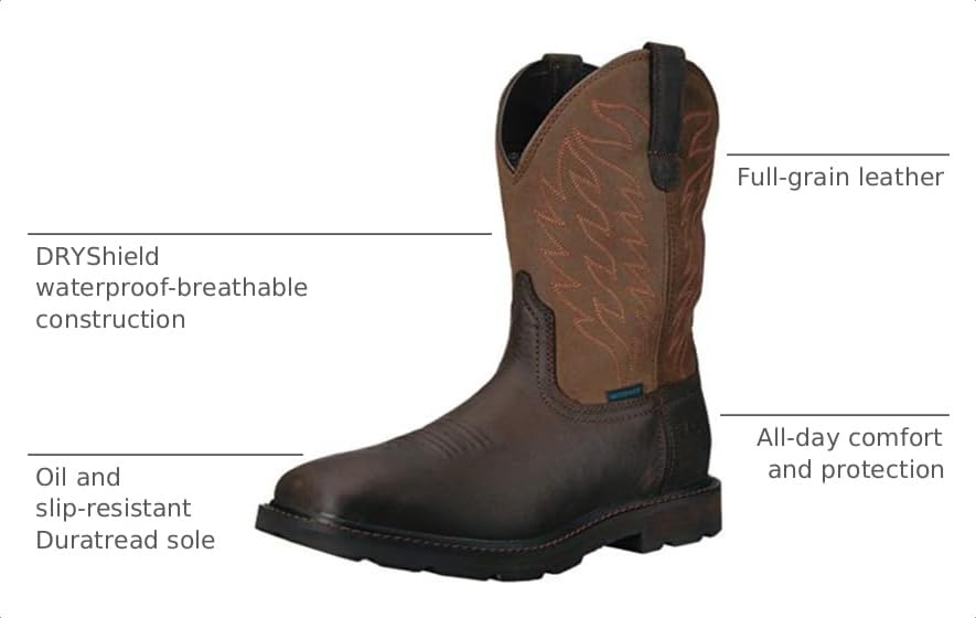 Image of ARIAT Men's H2O Groundbreaker Boots