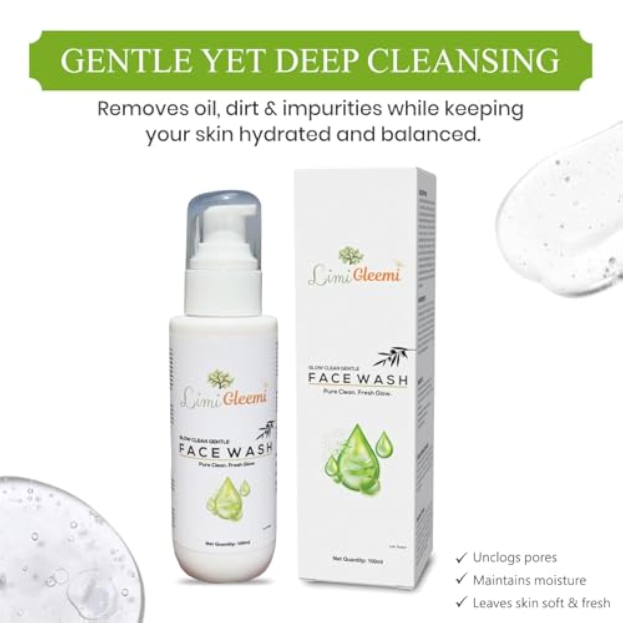 Facewash & Sunscreen Combo Set with SPF 50 PA++++
