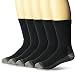 Fruit of the Loom Men's 5-Pair Work Gear Crew Socks