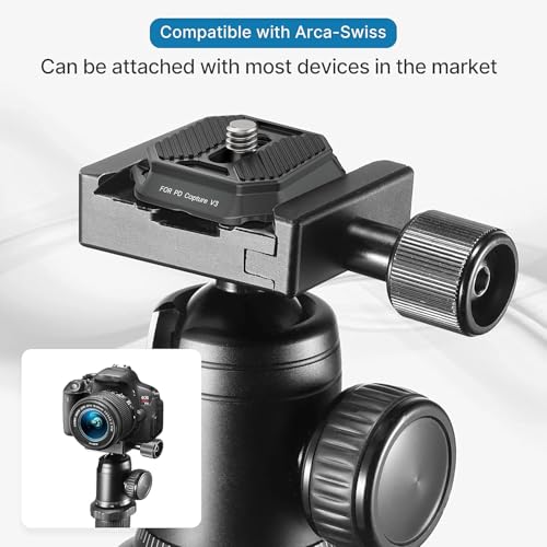 Image of FALCAM F38 Camera Quick Release Plate Compatible with Camera Clip V3