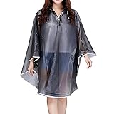 【TAMAÑO Y FUNCION】 Una talla más (XS-L); Se puede utilizar como impermeable, o chaqueta a prueba de viento.