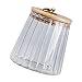 DECHOUS 1pc Glass Jar Multifunctional Storage Container Glass Coffee Jar Clear Scented Tea Bottle Clear Container with Lid Cookie Jar Sealed Jar Candy Mason Jar Wood Double Layer