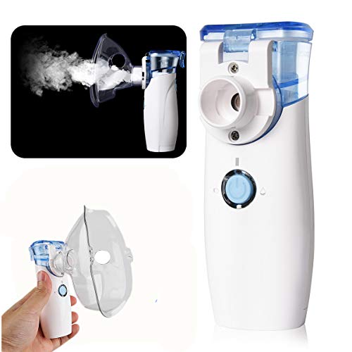 GOZYE Portable Cool Mist Humidifiers Suit for Home-Using Travel Adults Kids … (Blue)