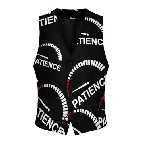 Patience Low Men's Formal Suit Vest for Business Formal Or Casual Dress Waistcoat Wedding4