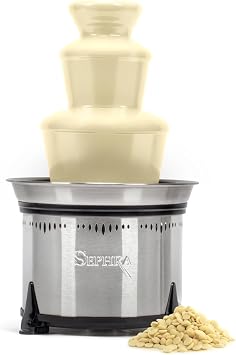 Sephra Fountain-ready Belgian White Chocolate 20lb Case - Ideal for Melting