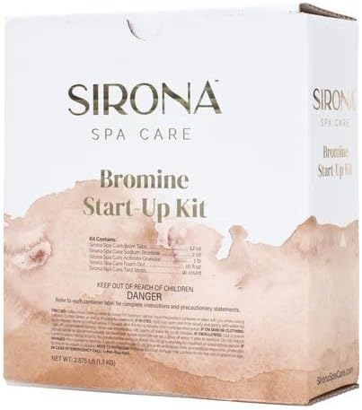 Sirona Spa Care Bromine Start Up Kit for Spas and Hot Tubs