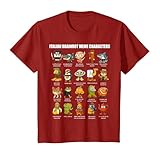 イタリア ブレイン ミーム コンピレーション キャラクター 手描き キッズ Tシャツ