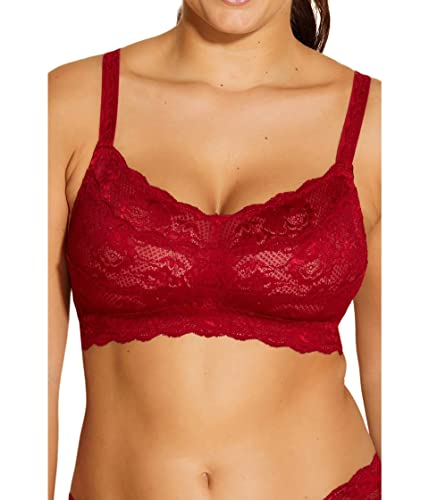 Cosabella Damen Say Never Curvy Sweetie Bralette, Sindoor Rot, Large