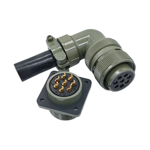 Conectores circulares 5015 MIL-C para evitar cortes de energía MS3102A 4