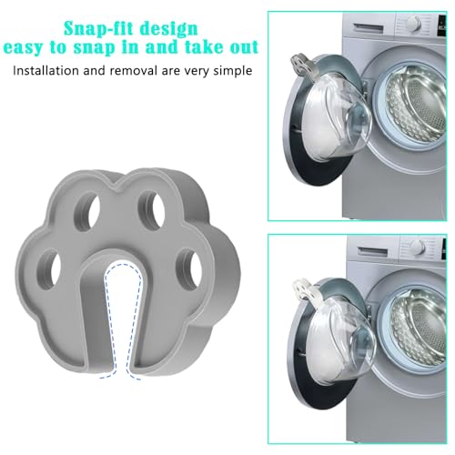 image for loghohu 2 Pcs Front Load Washer Door Prop Washing Machine Door Prop Op
