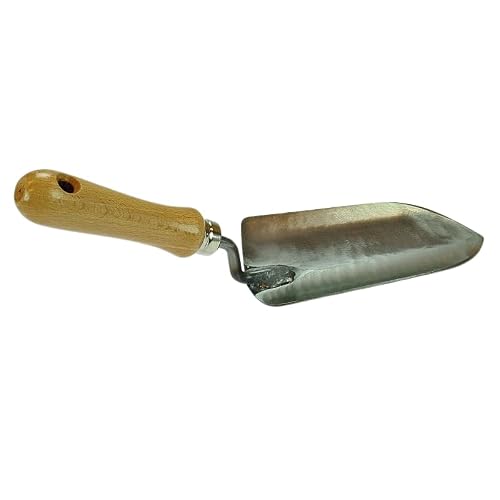 Blumenkelle Polar 4595 aus Stahl mit Holzgriff, 31 cm