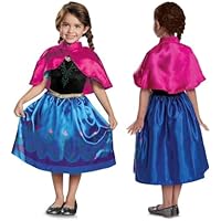 Disney Frozen - Disfraz Anna Oficial Disney - Talla S - Niñas