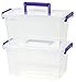 IRIS Medium Deep Modular Latching Box, 6 Pack