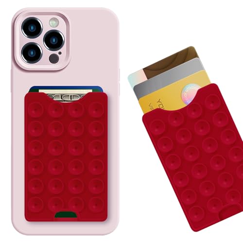 Suction Phone Card Holder