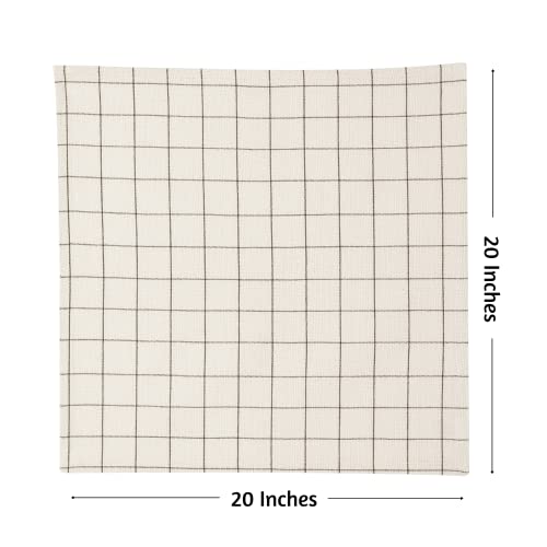 Servilletas de Tela Cuadradas Pack x6 20 x 20 Pulgadas miniatura 6