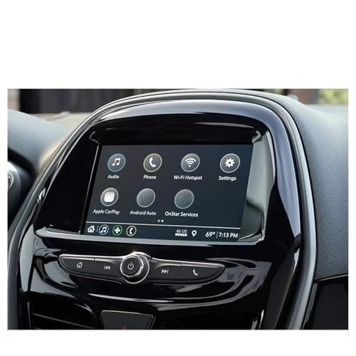 Film protecteur d'écran anti-rayures 9H pour navigation Chevrolet MyLink 7"