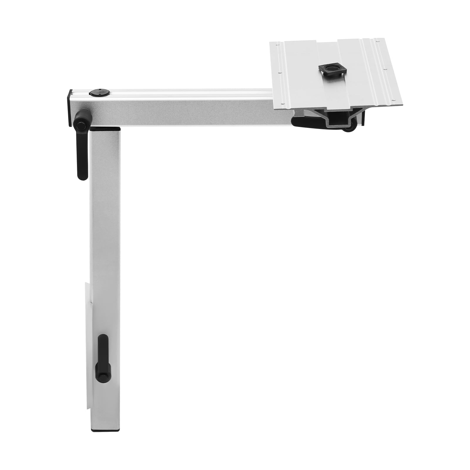 Patas de mesa desmontables, giratorias 360° | Soporta hasta 50 kg, altura regulable de 17 cm, montaje posible sin taladrar, aleación de aluminio