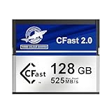 Dogfish CFast 2.0 Karte 128GB, Kino-Performance für 4K RAW, bis zu 525MB/s Lesen, MLC NAND für maximale Haltbarkeit, Kompatibel mit Canon EOS C200, C300 Mark II, C700, EOS-1D X Mark II...