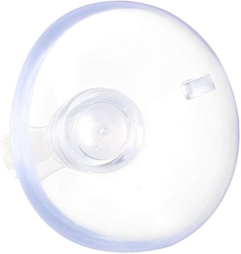 Miniatura 4 de uxcell Clips de ventosa para acuario, soportes de tubo de línea aérea, abrazaderas para pecera, transparente, 0.512 in, 20 unidades