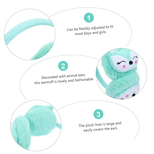1Pc Winter Ear Protector Cute Cartoon Earmuffs for Boys Thermal Ear Warmers Lake Compact Durable Design for Indoor Outdoor Use for Cold Weather4
