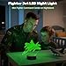 Anywin Airplane Night Light, Fighter Jet Lamp with Remote Control & 16 Colors & Timer & Dimmable for Home Desk Decor, Cool Plane Gift for Christmas, Birthday, Graduation, Back to School for Kids Boys