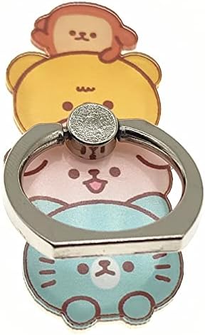 Ailifly Cute Cartoon Style 360°Rotation Finger Ring Grip Cell Phone Ring Holder Stand for Cellphones,Smartphones and Tablets (Jenga)