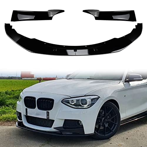 Aileron latéral et lèvre de pare-chocs noir brillant pour BMW F20 F21