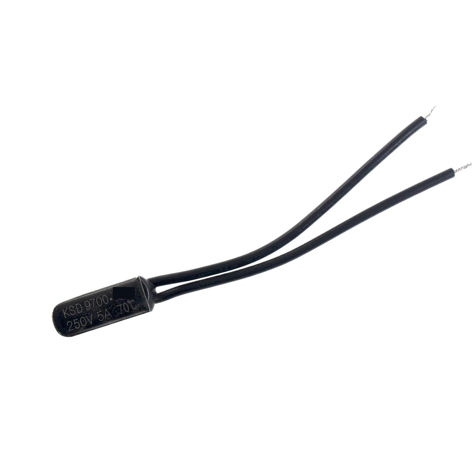 Npcyktslp 70C 5Pcs 5Pcs Ksd9700 5A250v 40-140 Degree Normally Closed Bimetal Disc Temperature Switch Thermostat Thermal Protector(70C 5Pcs)