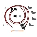 MSD 31689 Super Conductor Spark Plug Wire Set, 4 Cylinder Midget