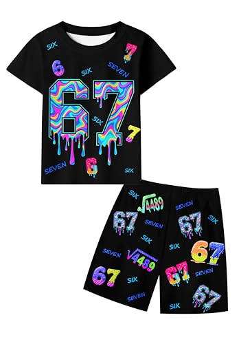 67 shirt kids six seven shirts boys 6 7 clothes 67 outfit for boy 67 clothing for kid pants set clothing set