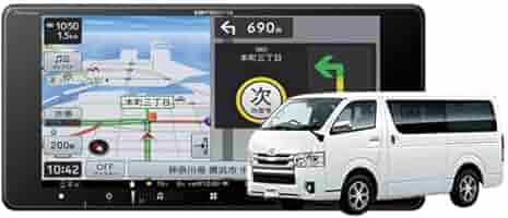 Amazon.co.jp: 7V型200mm楽ナビAVIC-RW721+ハイエース(200系H25